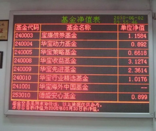 LED单色屏
